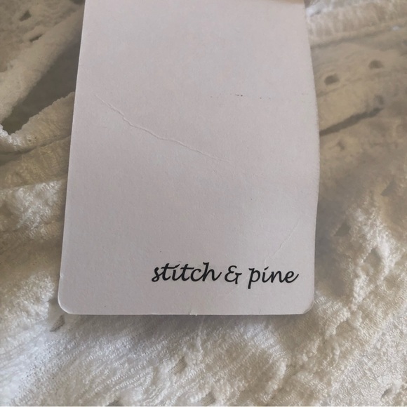 Stitch and Pine/ NWT/  White Lace Summer Dress / Size S - Picture 5 of 9